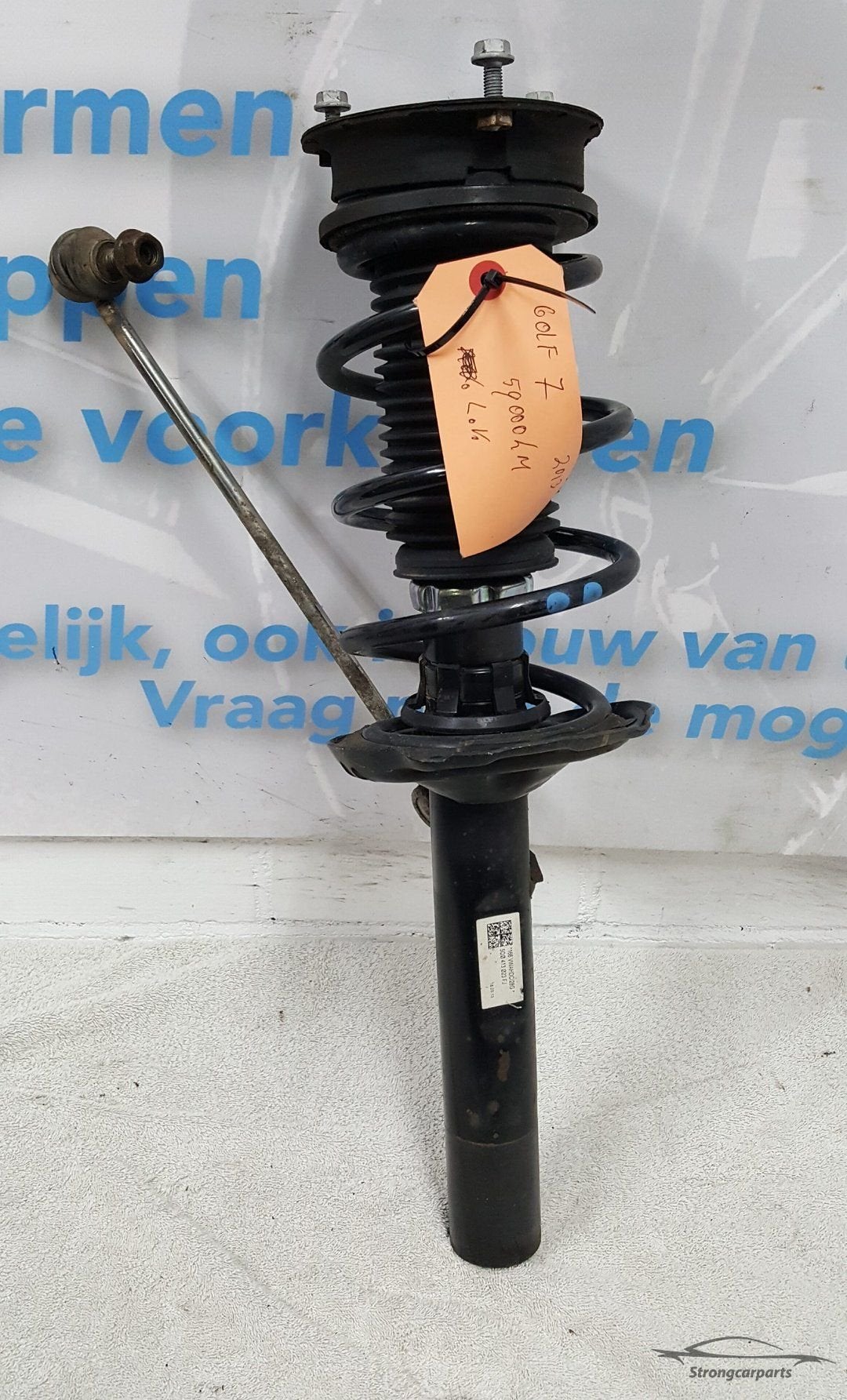 Veerpoot VW Golf 7 links voor compleet 5Q0413023FJ, Auto-onderdelen, Gebruikt, -, Volkswagen, -