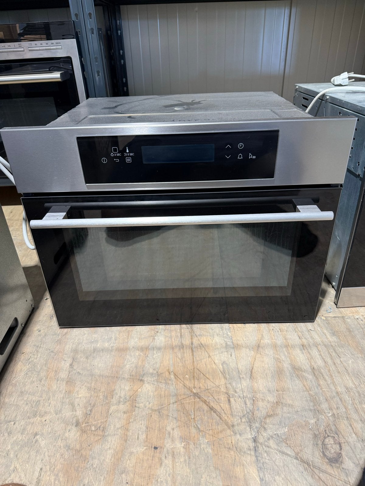 IKEA KULINARISK Combi-oven met magnetronfunctie, Witgoed en Apparatuur, Ovens, Gebruikt, Inbouw, Combi-oven, IKEA, 45 tot 50 cm
