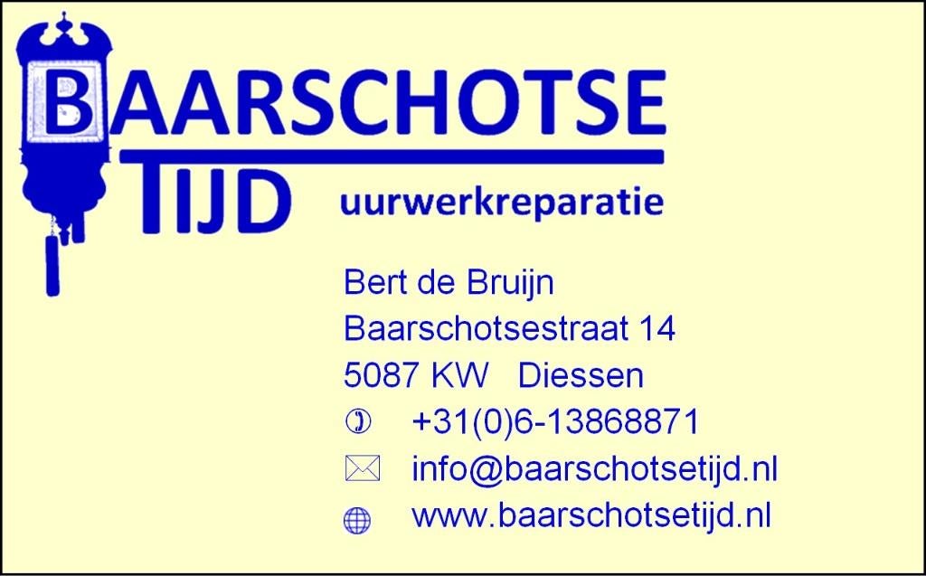 Klokkenmaker, Ophalen of Verzenden