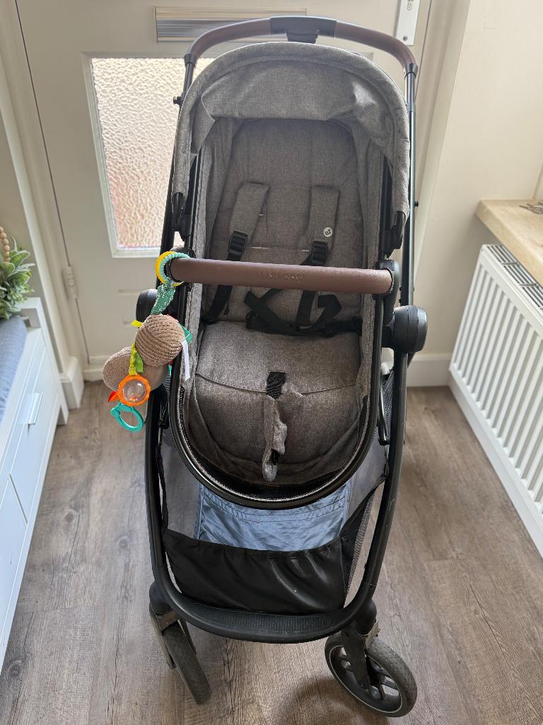 Maxi-Cosi Zelia Select 2-in-1 kinderwagen – grijs, Gebruikt, Verstelbare duwstang, Maxi-Cosi, Ophalen
