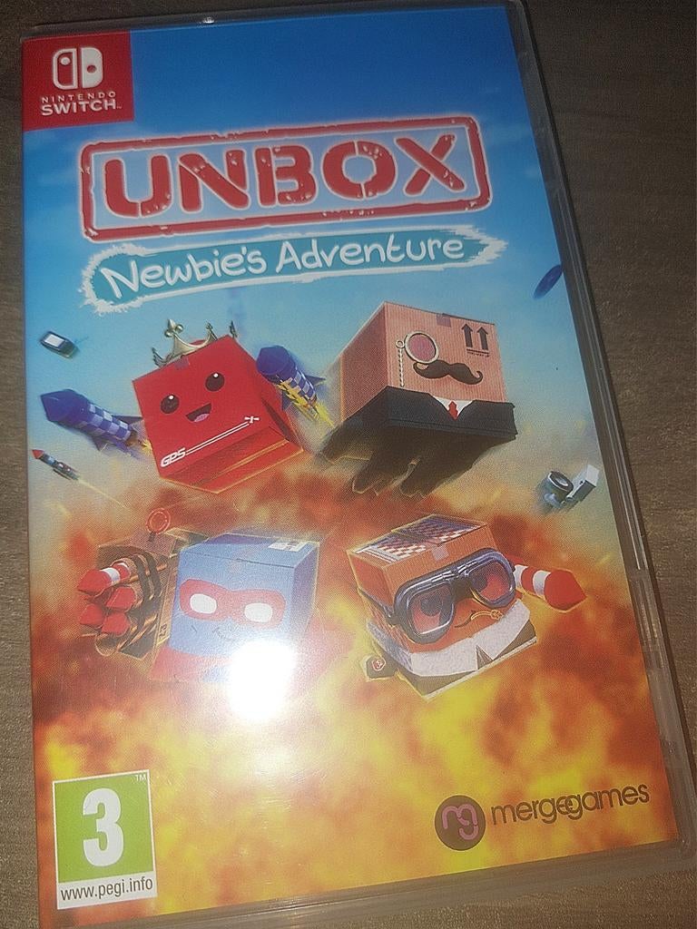 Unbox newbies adventure nintendo switch z.g.a.n., 1 speler, Ophalen of Verzenden, Zo goed als nieuw, Vanaf 3 jaar