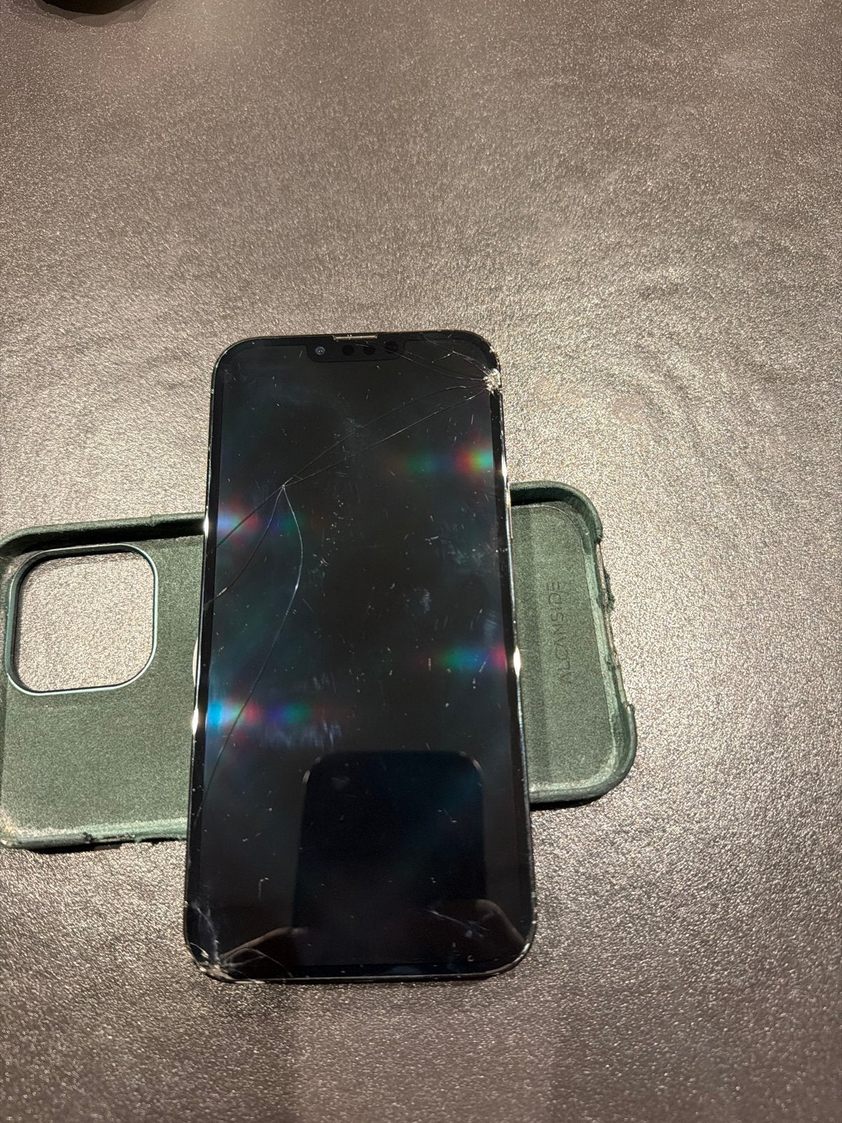 iPhone 13 Pro Max 128GB - Gebarsten scherm, Telecommunicatie, Mobiele telefoons | Apple iPhone, Gebruikt, 128 GB, Zonder abonnement