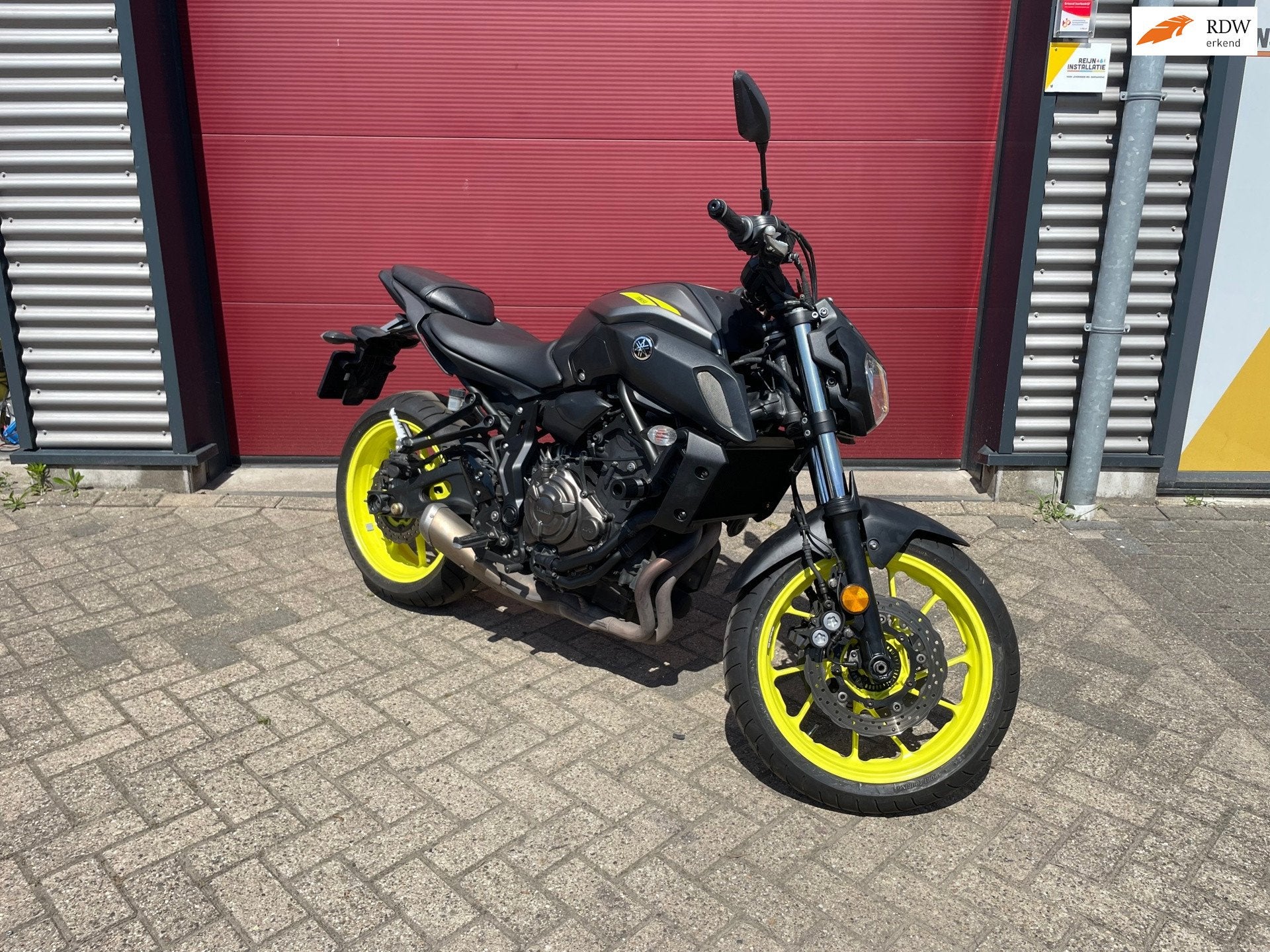 Yamaha MT-07 ABS MT 07 A2, Bedrijf, Overig, ABS, 12 t/m 35 kW