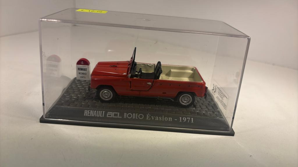 Renault acl rodeo evasion 1971 atlas 1.43, Overige merken, Auto, Ophalen of Verzenden, A