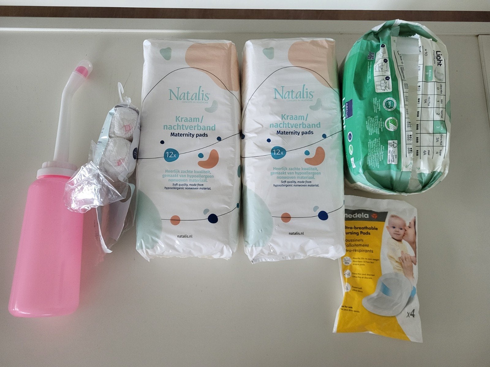 Kraamverbanden, zoogcompressen, wasbare broekjes en meer, Ophalen of Verzenden, Nieuw