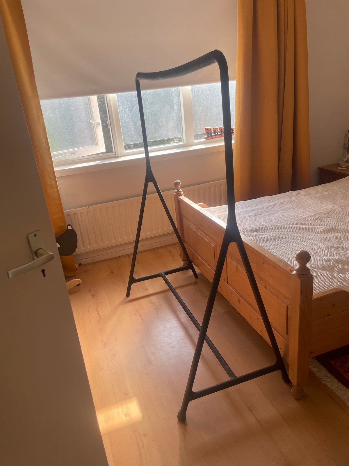IKEA Kledingrek met wieltjes - 120x150cm, Huis en Inrichting, Kasten | Kledingkasten, Ophalen, Gebruikt, 100 tot 150 cm, Metaal