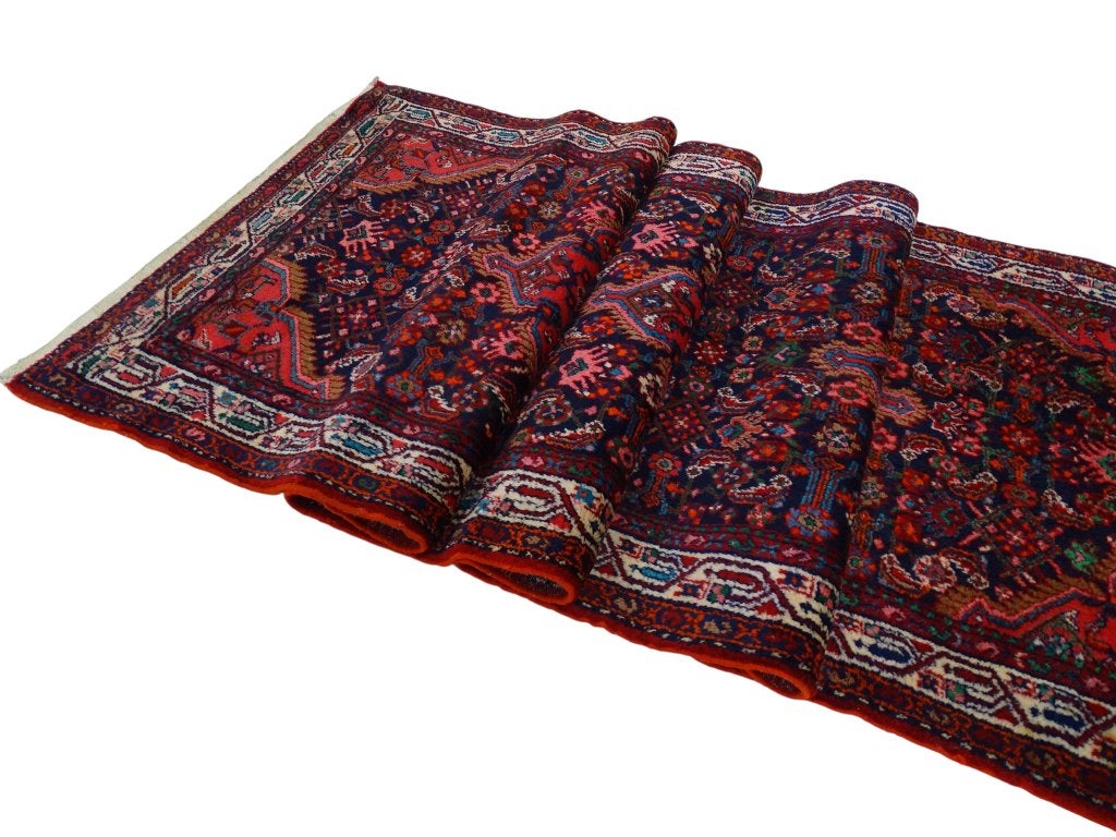 Perzisch tapijt - Hamadan - 307 x 103 cm - Handgeknoopt, -, -, Zo goed als nieuw, -