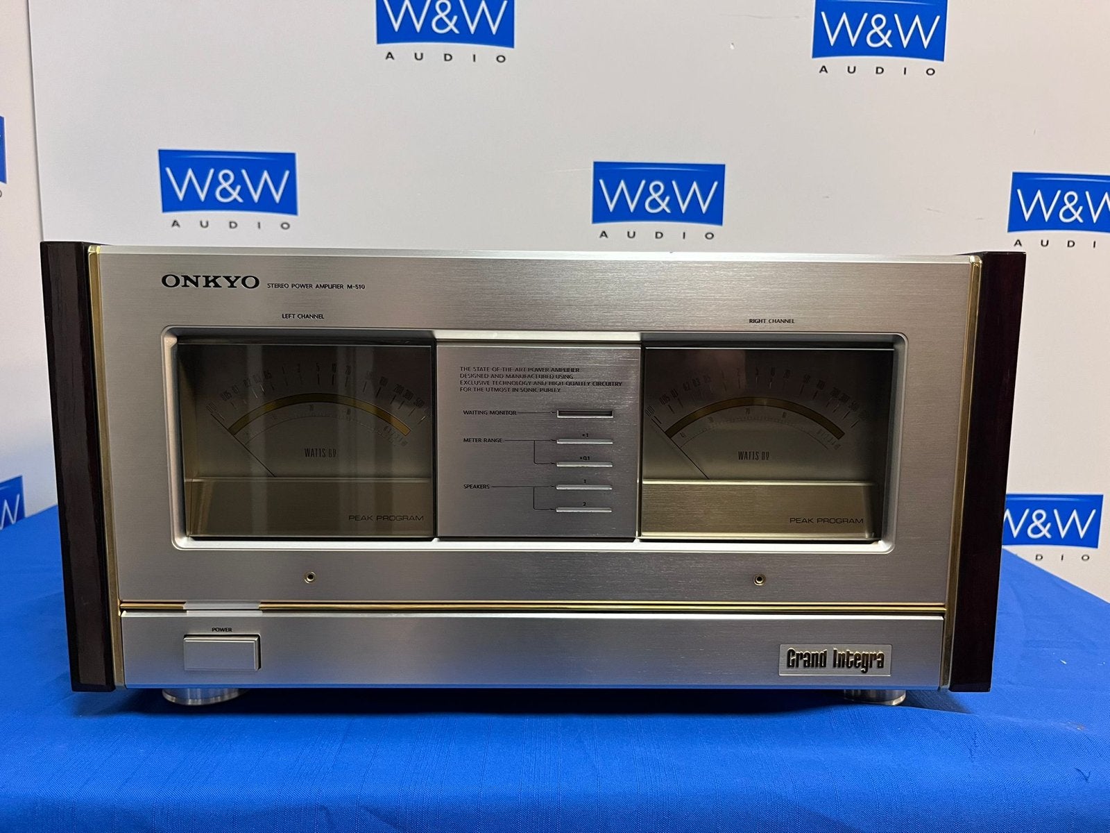 Onkyo Grand Integra M-510 Stereo Eindversterker, Audio, Tv en Foto, Versterkers en Receivers, Gebruikt, ., Ophalen of Verzenden