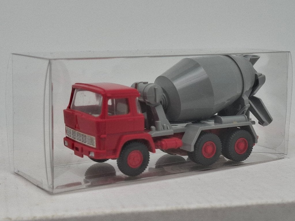 Magirus-Deutz beton mixer - Wiking 1/87, Verzenden, Zo goed als nieuw, Bus of Vrachtwagen, Wiking