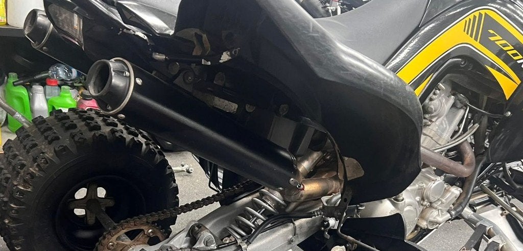 Yamaha Raptor 700 Big gun uitlaat, Motoren, Onderdelen | Yamaha, Ophalen of Verzenden, Gebruikt