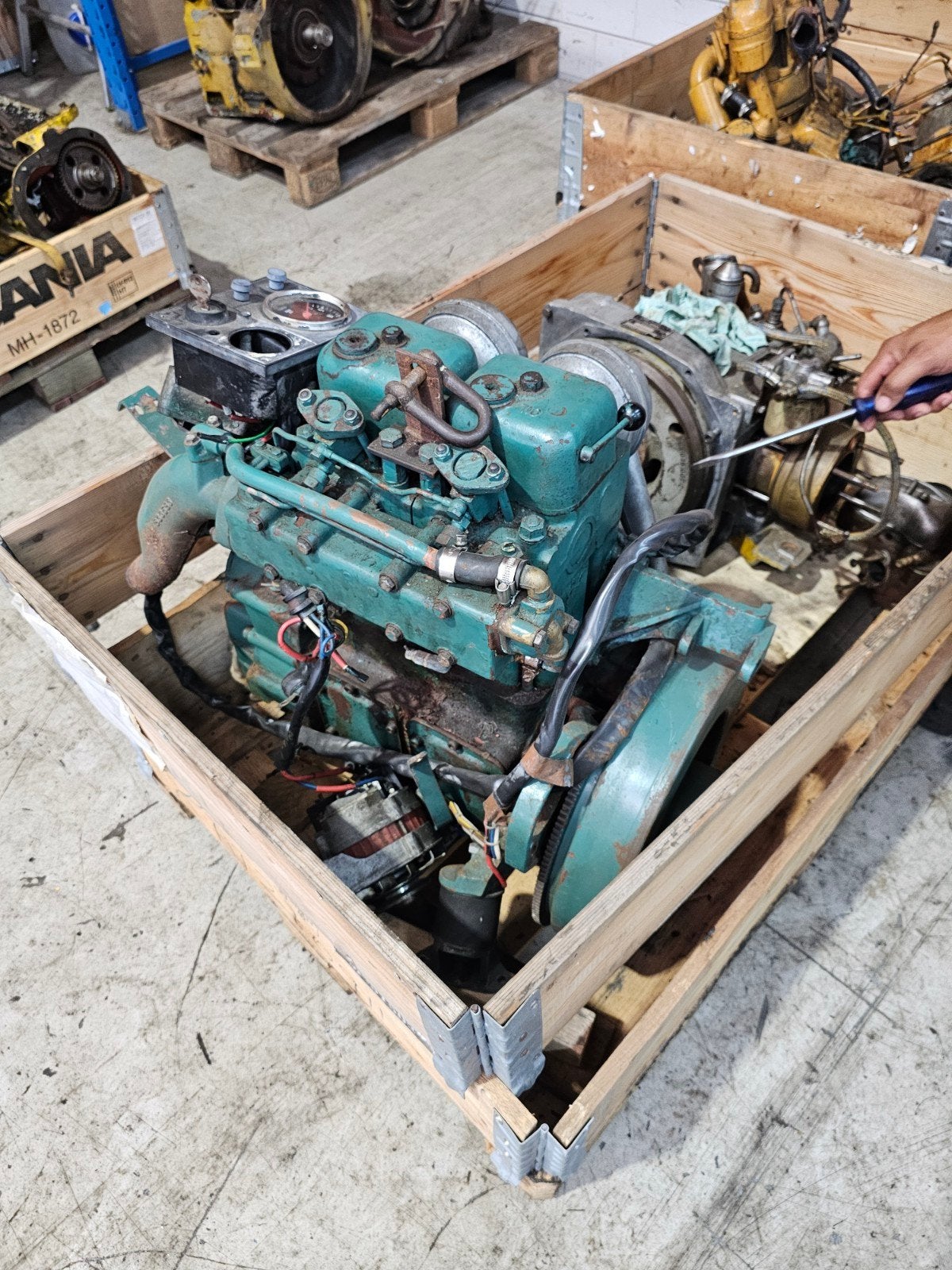 Volvo Penta MD11C Scheepsdieselmotor, Ophalen of Verzenden, Gebruikt, Motor en Techniek, Zeilboot of Motorboot