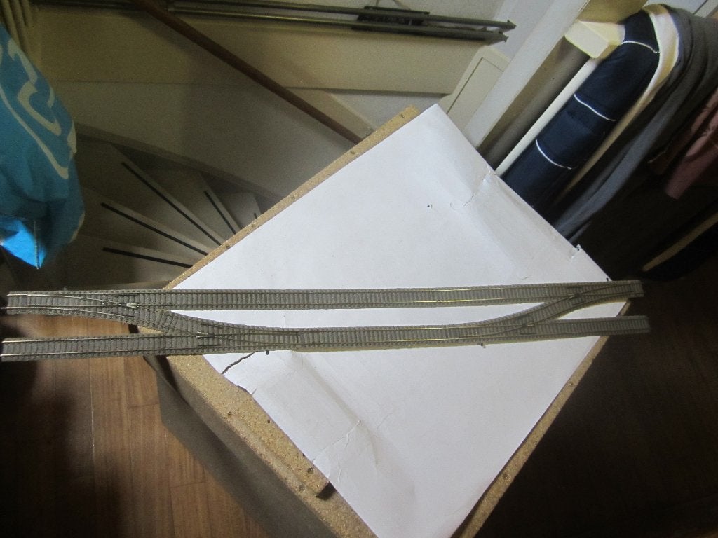 fleischmann Ho wisselstraat 4x6140+6x6101, Gebruikt, Gelijkstroom, Fleischmann, Rails