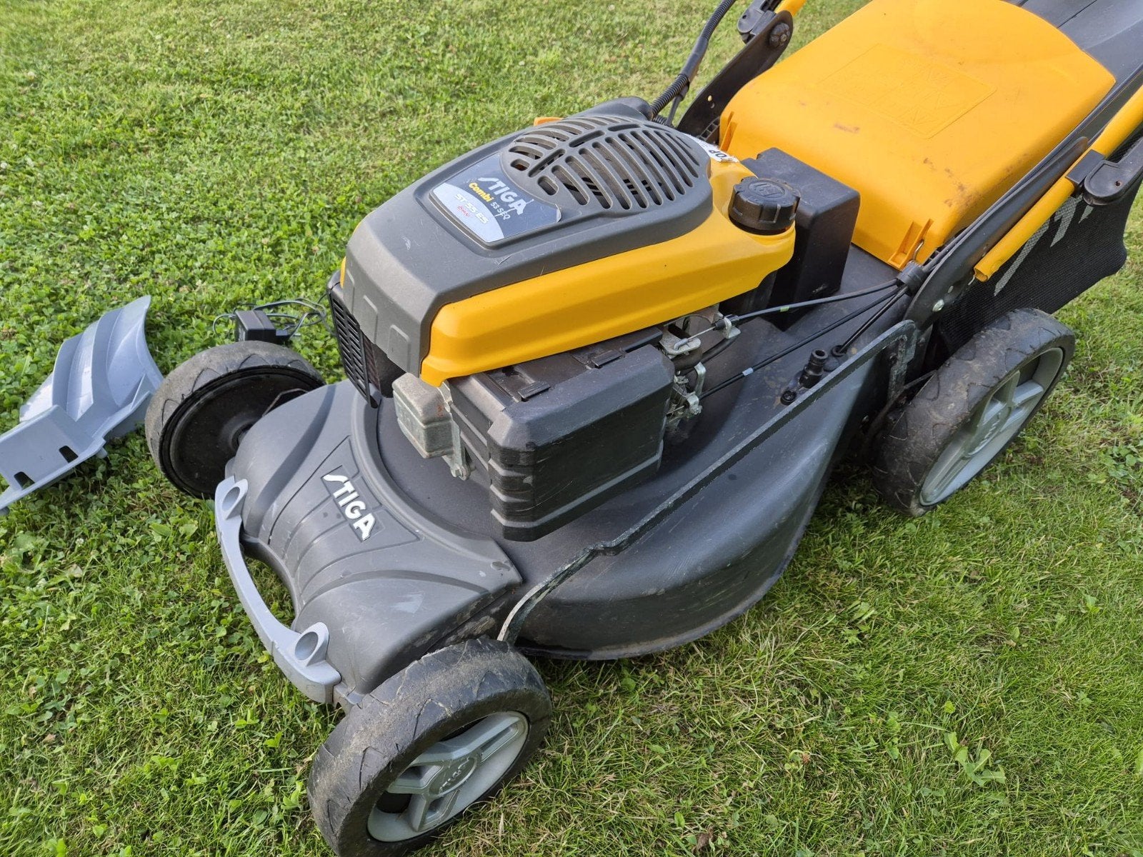 stiga grasmaaier model Combi 53 SEQ, Ophalen, Cirkelmaaier, Gebruikt, Stiga