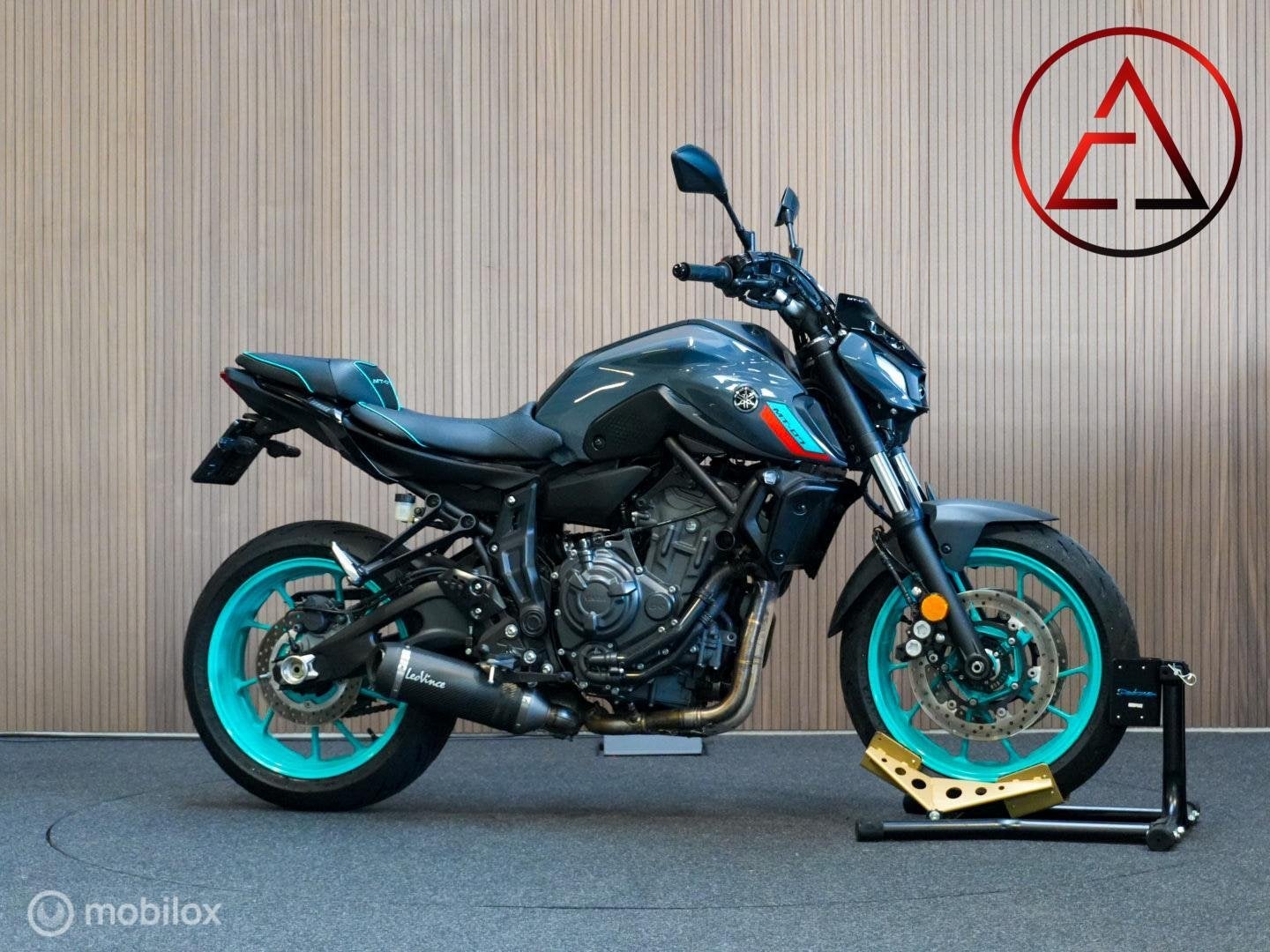 Yamaha MT-07 2023 | LeoVince full system | 10.761 km, Info@yamaha.nl, Christiaan huygensweg 32D, Bedrijf, Toermotor