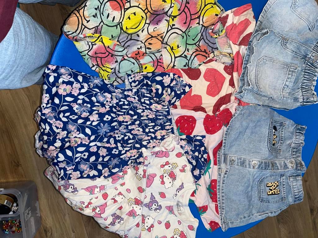 Kledingpakket meisjes maat 110-116 Primark, Shein, H&M, Ophalen of Verzenden, Gebruikt, Maat 110