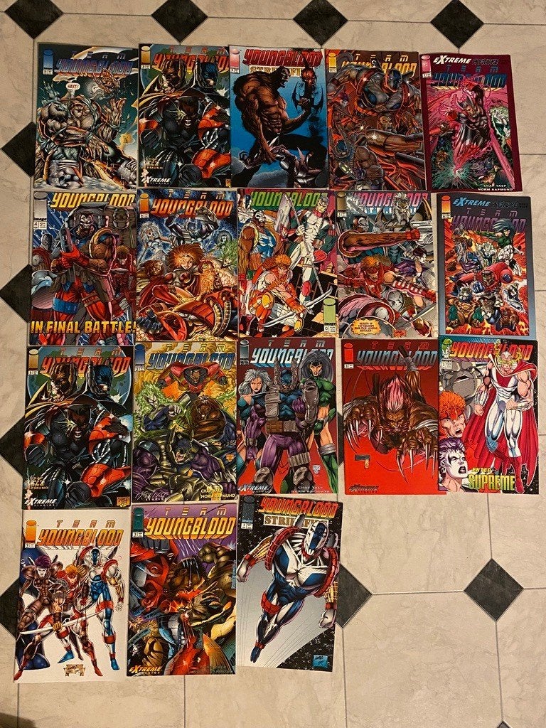 Youngblood, Meerdere comics, Ophalen of Verzenden, Gelezen, Amerika