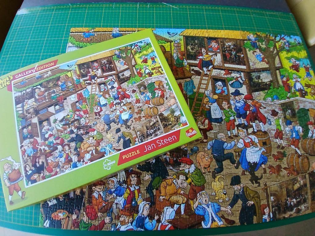 That's life Gallery Edition 1000 st, Ophalen, 500 t/m 1500 stukjes, Zo goed als nieuw, Legpuzzel
