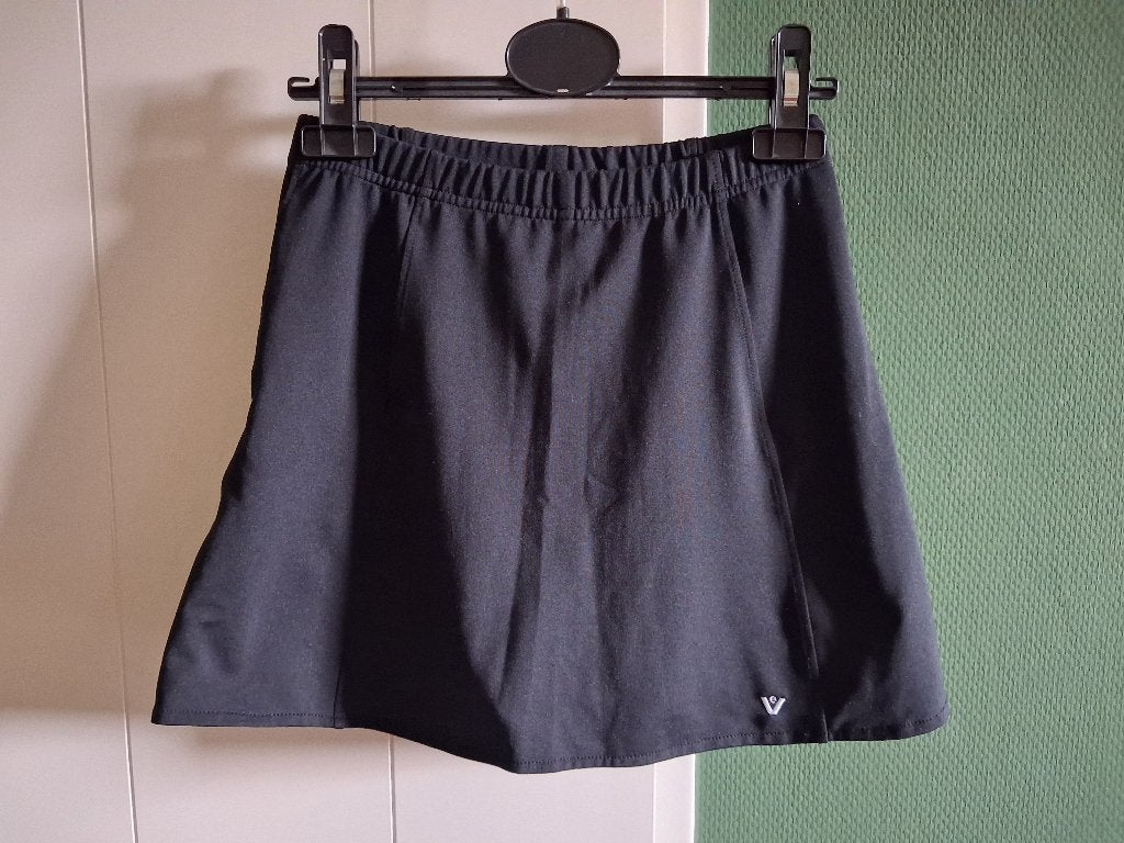 Zwart sportrokje mt XS, Ophalen, Zwart, Overige typen, Zo goed als nieuw