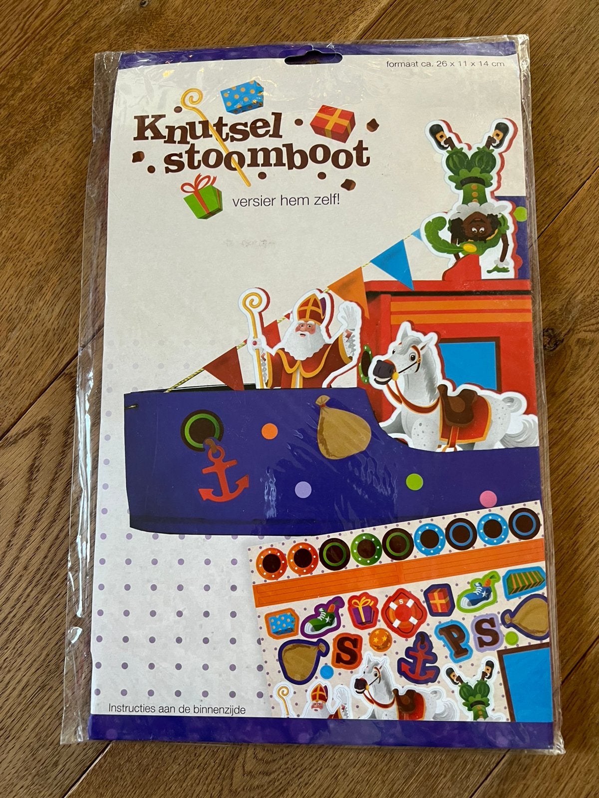 Knutsel Stoomboot - Compleet pakket - NIEUW, Ophalen of Verzenden, Nieuw, Knutselen