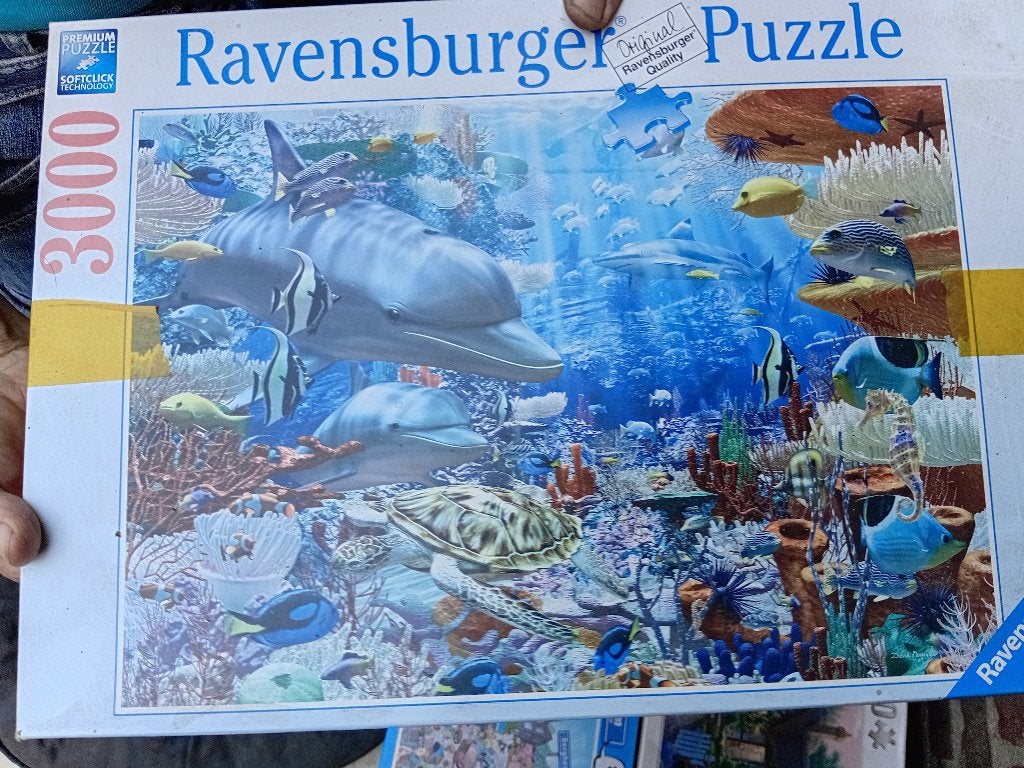 puzzle 3ooostukjes om te ruilen, Ophalen, Meer dan 1500 stukjes, Zo goed als nieuw