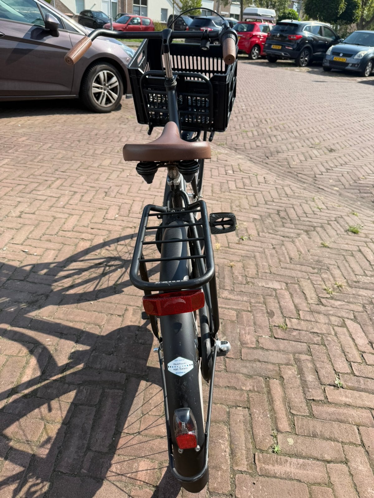 Meiden fiets cortina, Fietsen en Brommers, Fietsen | Meisjes, Terugtraprem, Gebruikt, Cortina U4 transportfiets, Versnellingen