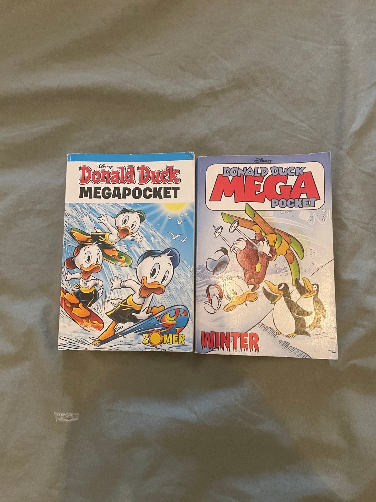 Donald Duck Megapocket Winter & Zomer - 2 stripboeken, Meerdere stripboeken, Ophalen of Verzenden, Zo goed als nieuw