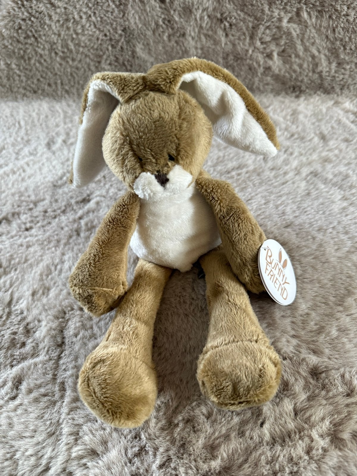 Nieuw Konijntje Knuffel met Kaartje - Bunny Friend, Kinderen en Baby's, Speelgoed | Knuffels en Pluche, Ophalen, Overige merken