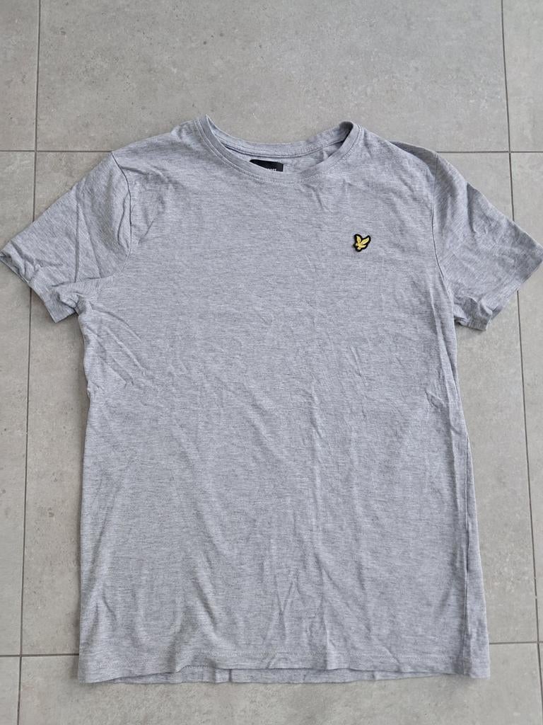 Lyle & Scott junior shirt grijs - maat 15/16 jaar, Kinderen en Baby's, Kinderkleding | Maat 170, Gebruikt, Lyle & Scott, Ophalen of Verzenden