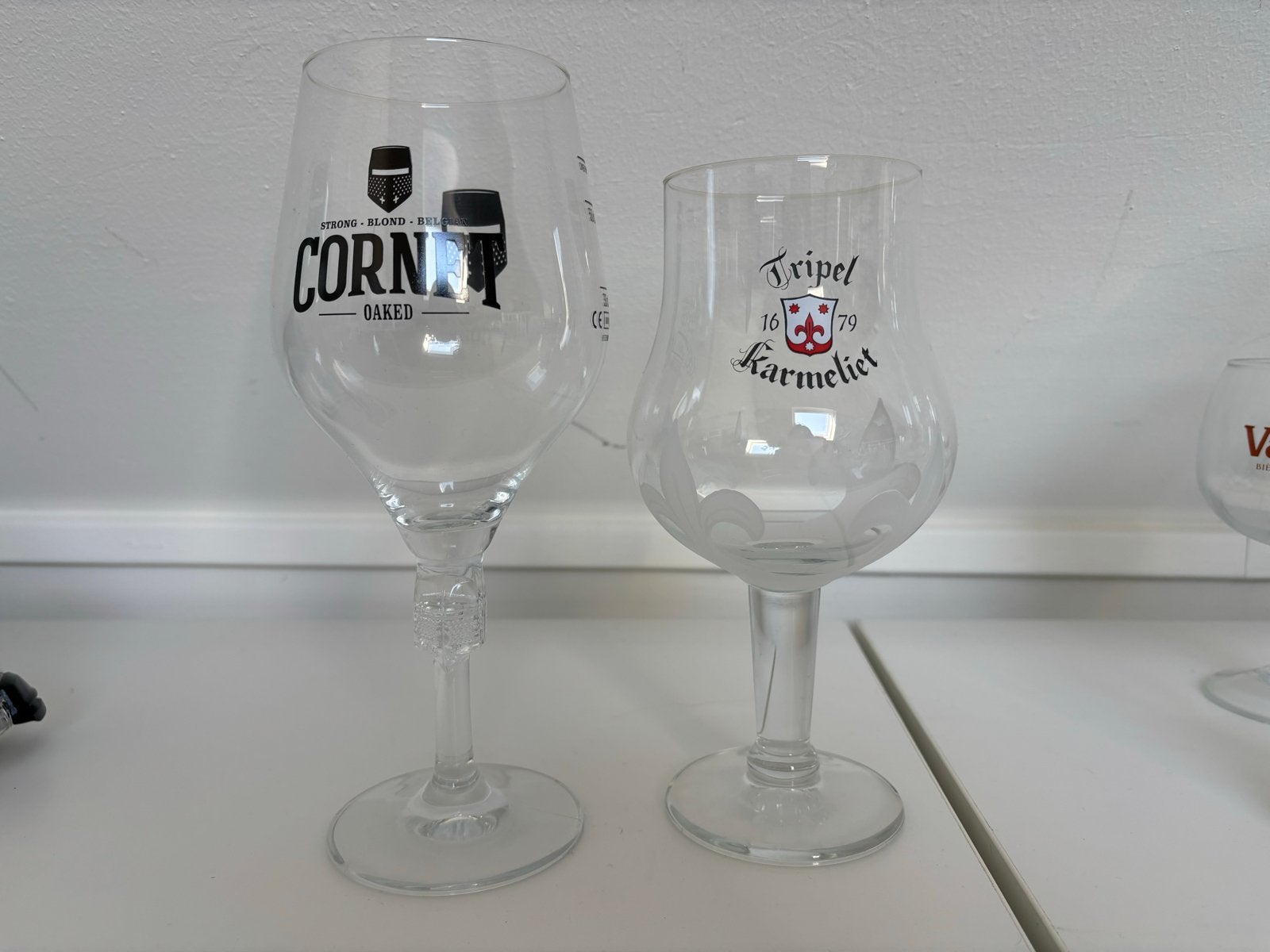 Diverse bierglazen - per stuk of als set, Antiek en Kunst, Ophalen