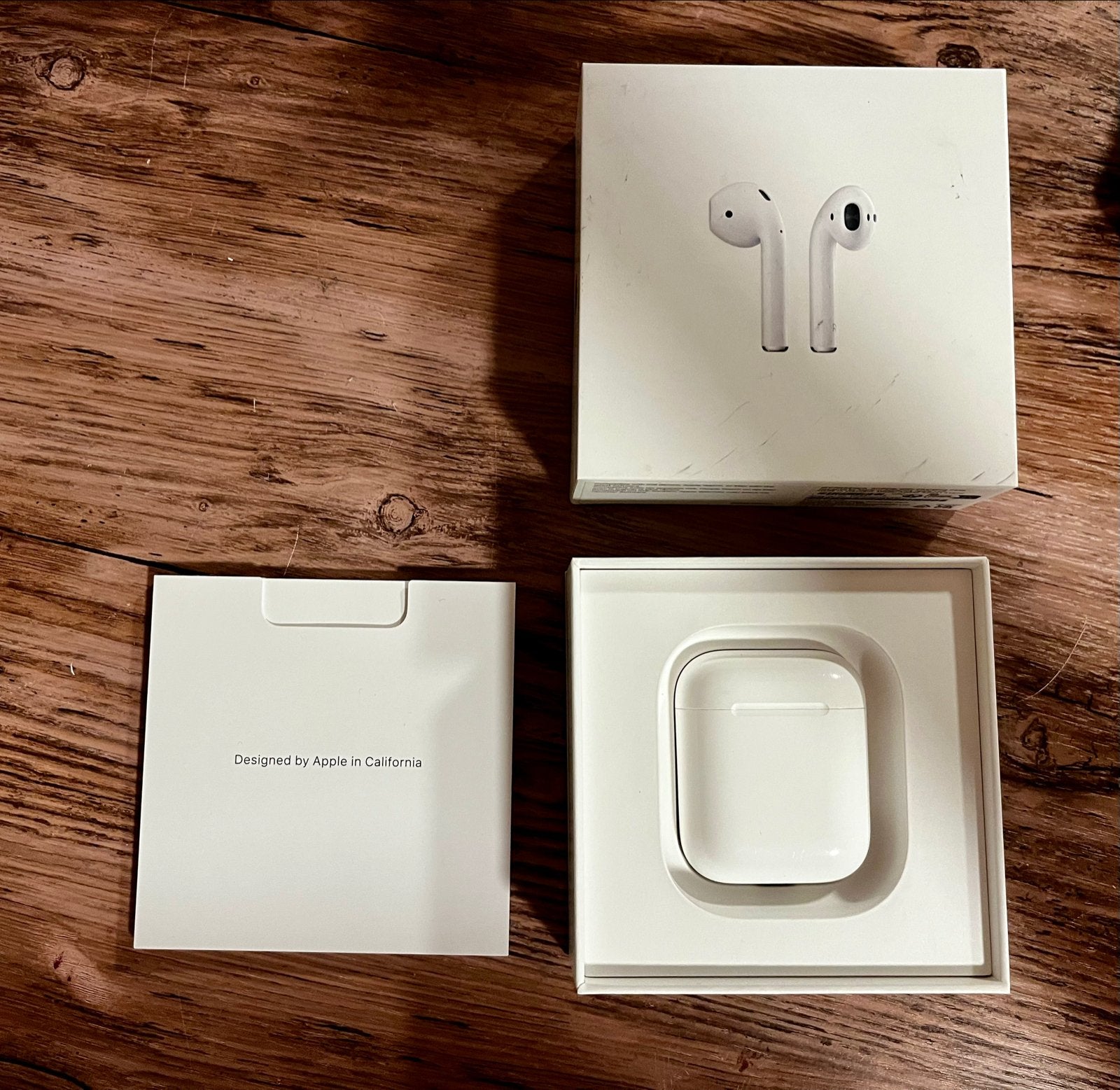 Apple AirPods met oplaadcase (gebruikt), Verzenden, Gebruikt, Overige merken, Draadloos
