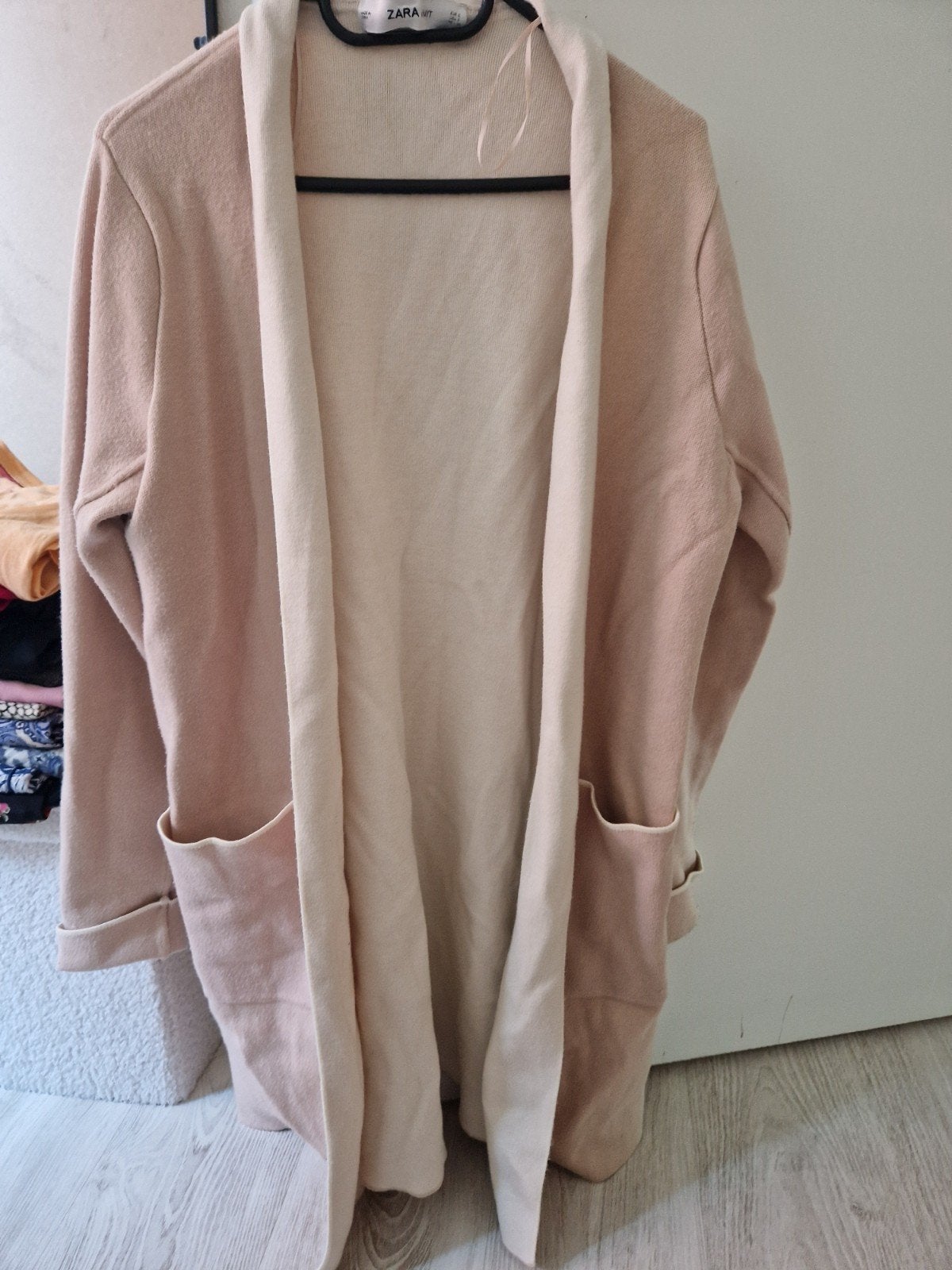 Zara Knitwear Jas met Ruime Zakken - Oversized Maat S, Ophalen of Verzenden, Zo goed als nieuw, Maat 36 (S), Zara