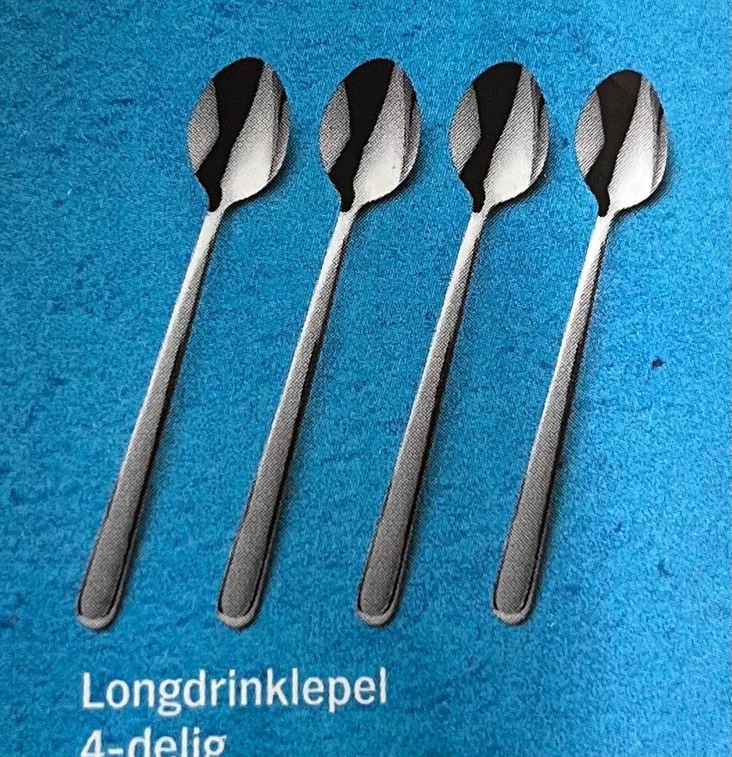 4 longdrink lepels van kempen&begeer, Huis en Inrichting, Keuken | Bestek, Royal Van Kempen & Begeer, Nieuw, Ophalen of Verzenden