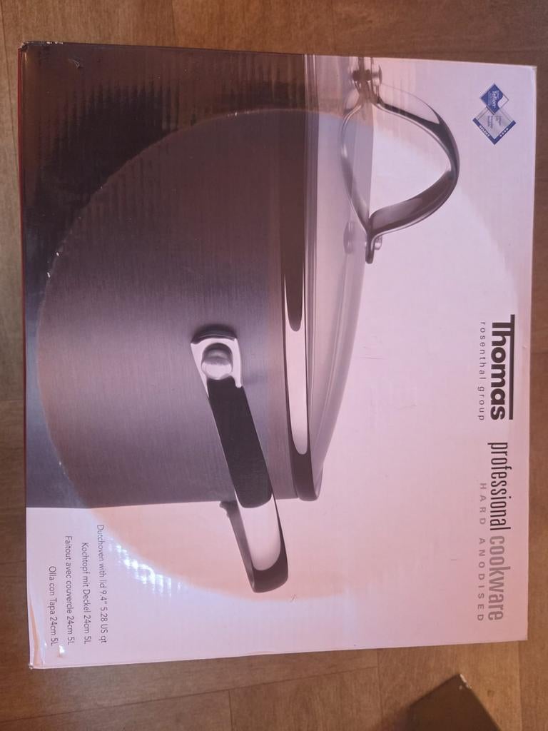 Thomas Kookpan 5 liter - Nieuw in doos, Huis en Inrichting, Keuken | Potten en Pannen, Kookpan of Snelkookpan, Keramische plaat