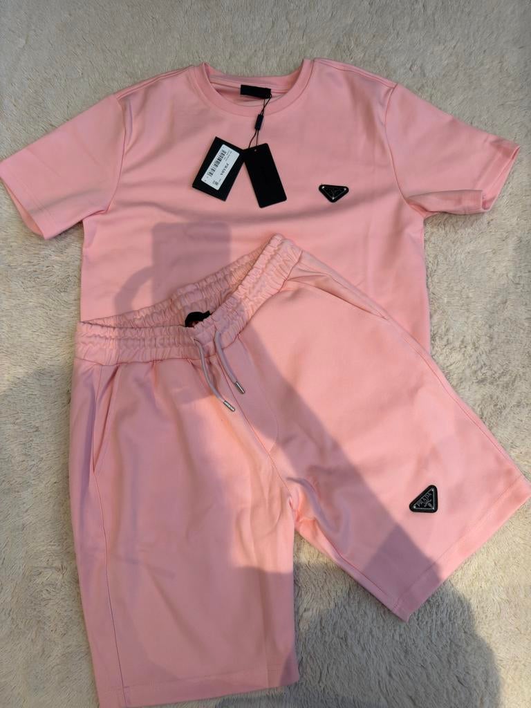 Prada zomer setje roze, Ophalen of Verzenden, Zo goed als nieuw, Meisje