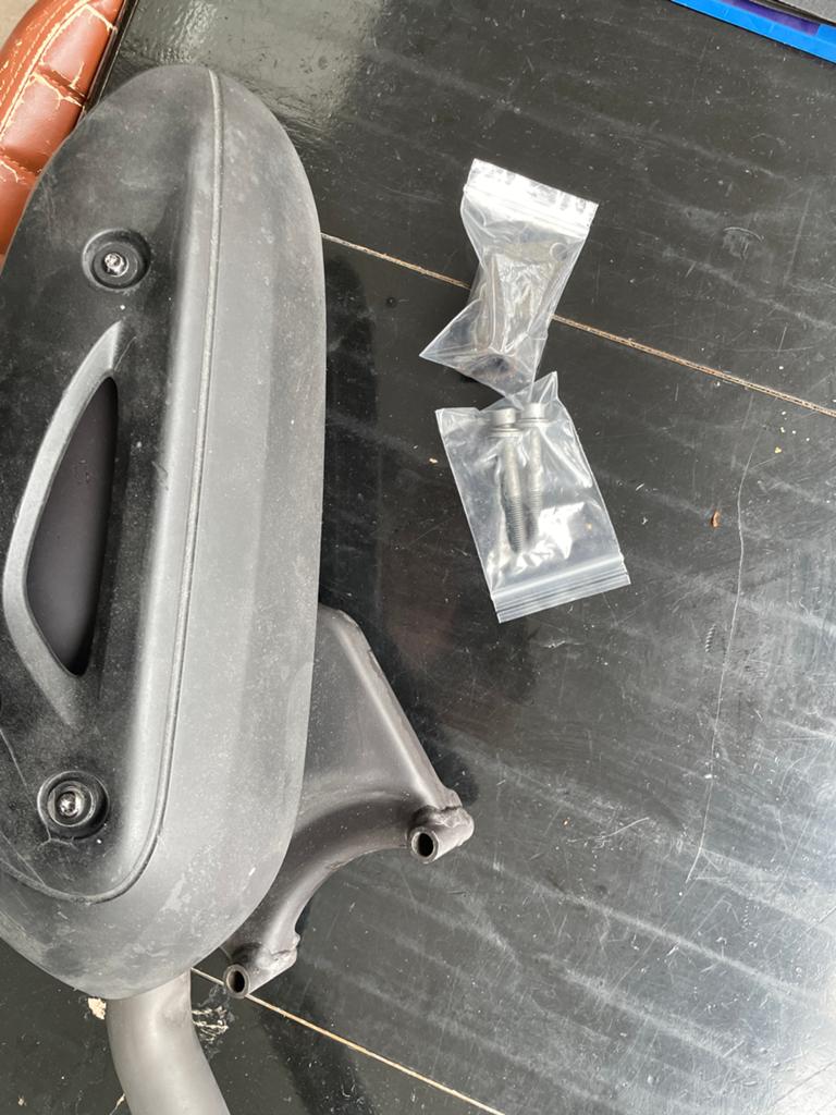 Piaggio Zip Iget E5 uitlaat, Ophalen of Verzenden, Gebruikt, Uitlaat, Overige merken