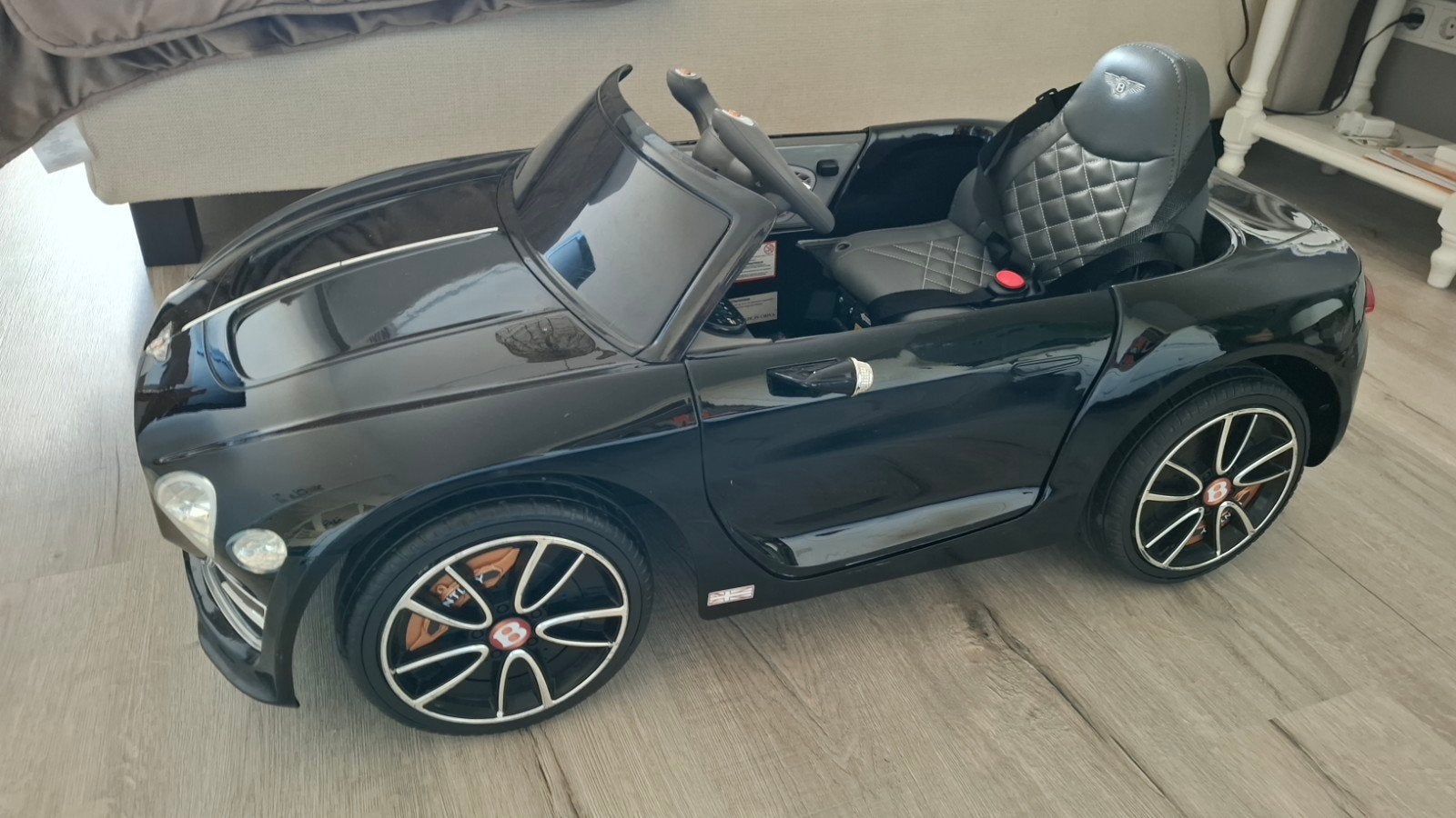 Bentley Kinderauto EXP 12 Elektrisch 12V Zwart, Gebruikt