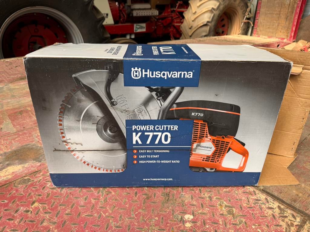 Husqvarna k770 bandenzaag motorslijper, 70 mm of meer, Overige typen, Nieuw, Ophalen of Verzenden