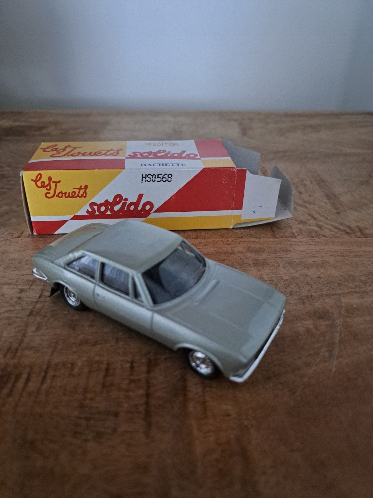 solido model peugeot 504 coupe v6 in doos, Solido, Gebruikt, Auto, Solido