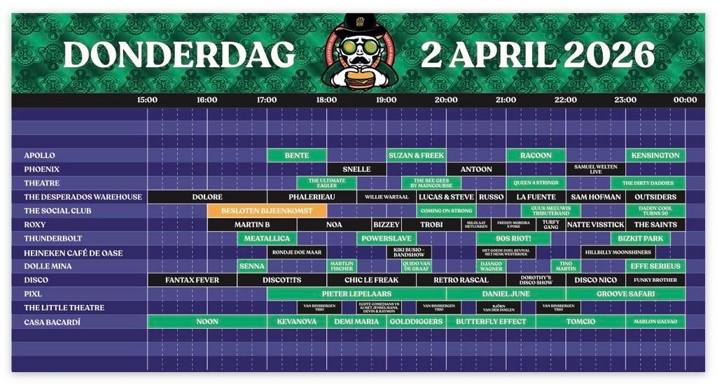 4 Paaspop Tickets Donderdag 2 April - Direct in je mailbox!, Tickets en Kaartjes, Evenementen en Festivals, Drie personen of meer