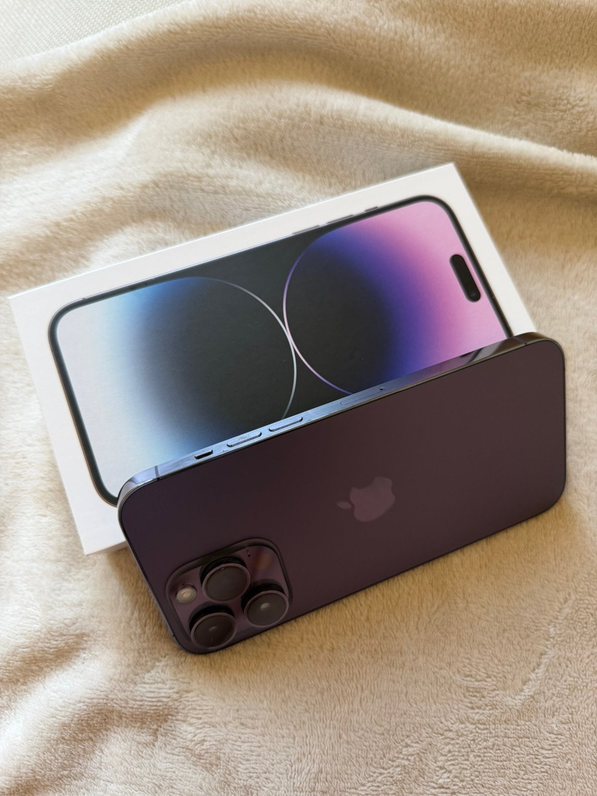 iPhone 14 Pro Max 128GB (Paars), Ophalen, 128 GB, Paars, Zo goed als nieuw