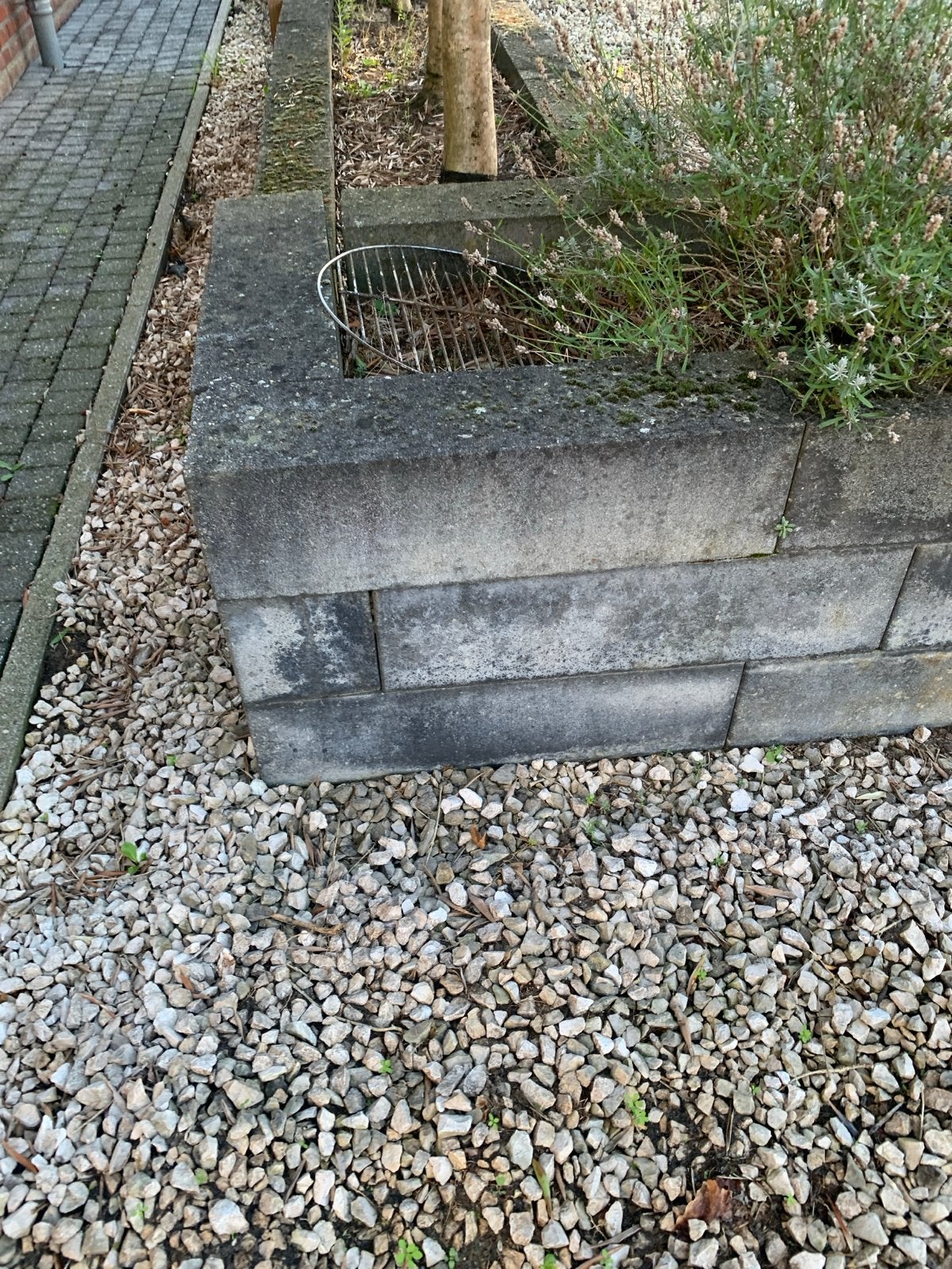 GRATIS AFHALEN Betonnen stapelstenen voor border, Tuin en Terras, Gebruikt, Ophalen of Verzenden, Border, Beton