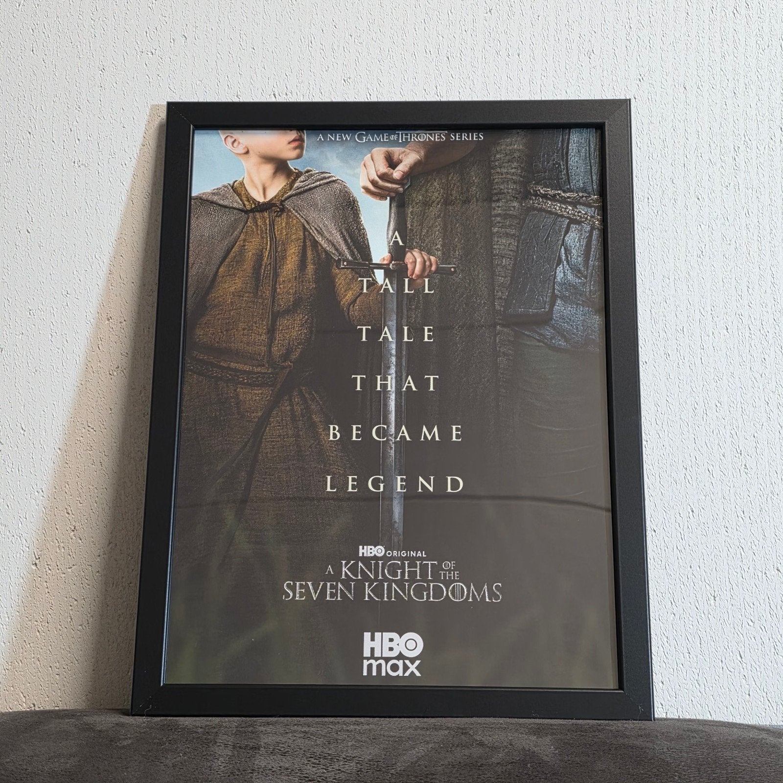 GOT A Knight Of The Seven Kingdoms Ingelijste Poster 30x40cm, Rechthoekig Staand, Met lijst, Nieuw, Ophalen of Verzenden
