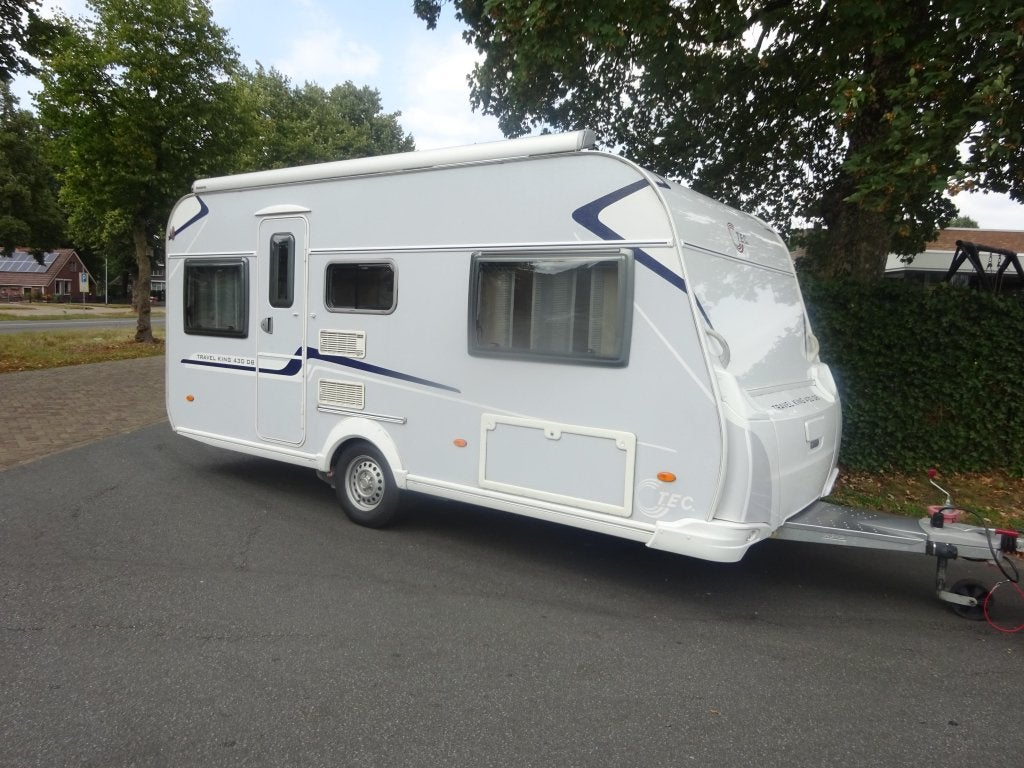 Tec TravelKing 430 Met Vaste Luifel+Mover, Standaardzit, T.E.C., Schokbreker, Bedrijf