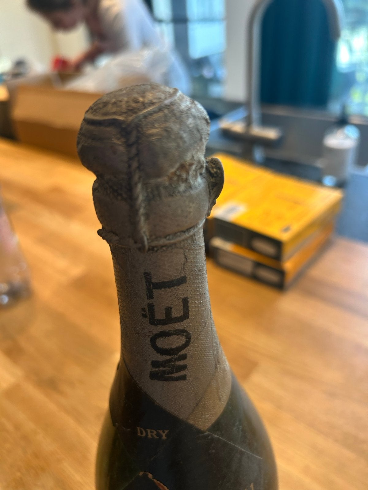 Moët & Chandon Dry Imperial 1941 Champagne, Ophalen of Verzenden