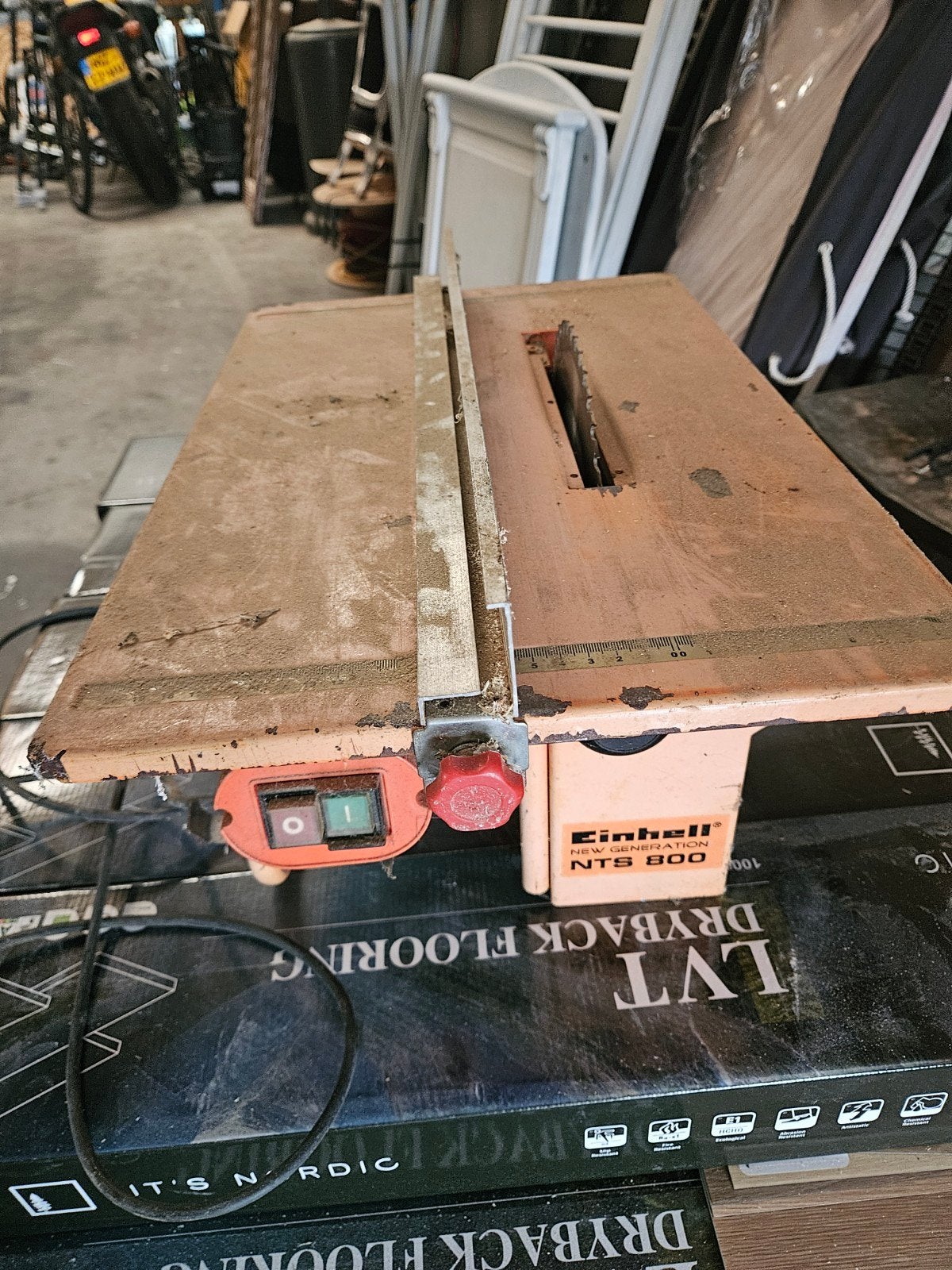 Einhell NTS 800 Cirkelzaag - Gebruikt, Ophalen, Gebruikt, Cirkelzaag, Einhell