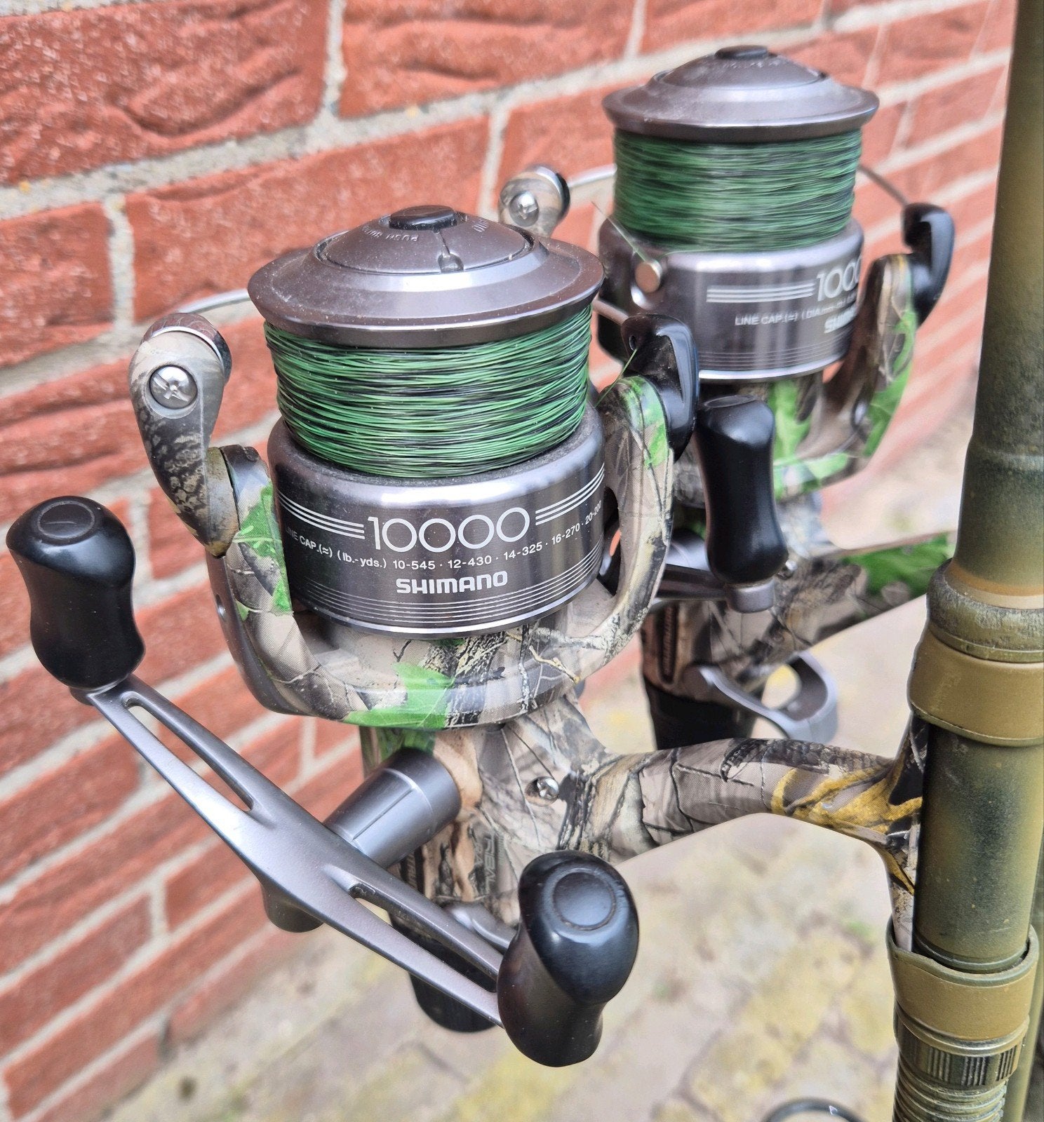 Shimano Tribal Baitrunners., Watersport en Boten, Hengelsport | Karpervissen, Ophalen of Verzenden, Zo goed als nieuw, Molen