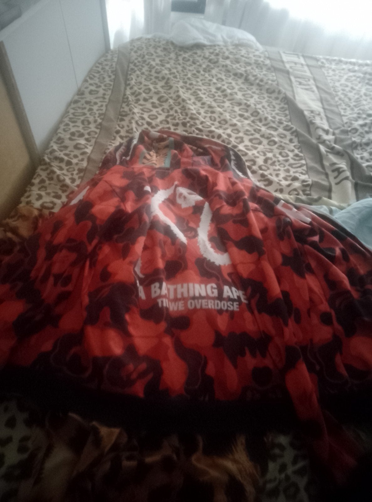vest van merk, Ophalen, Bape, Gedragen, Meerkleurig