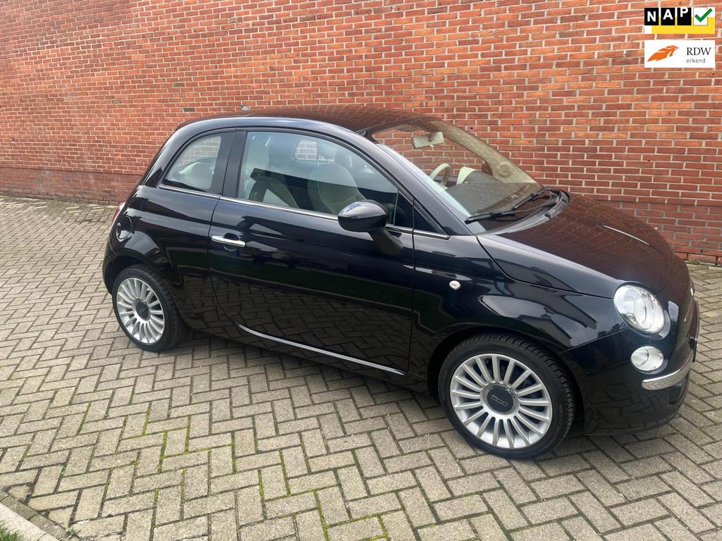 Fiat 500 0.9 TwinAir Lounge Airco Pano 16inch, Voorwielaandrijving, 86 pk, Gebruikt, Bedrijf