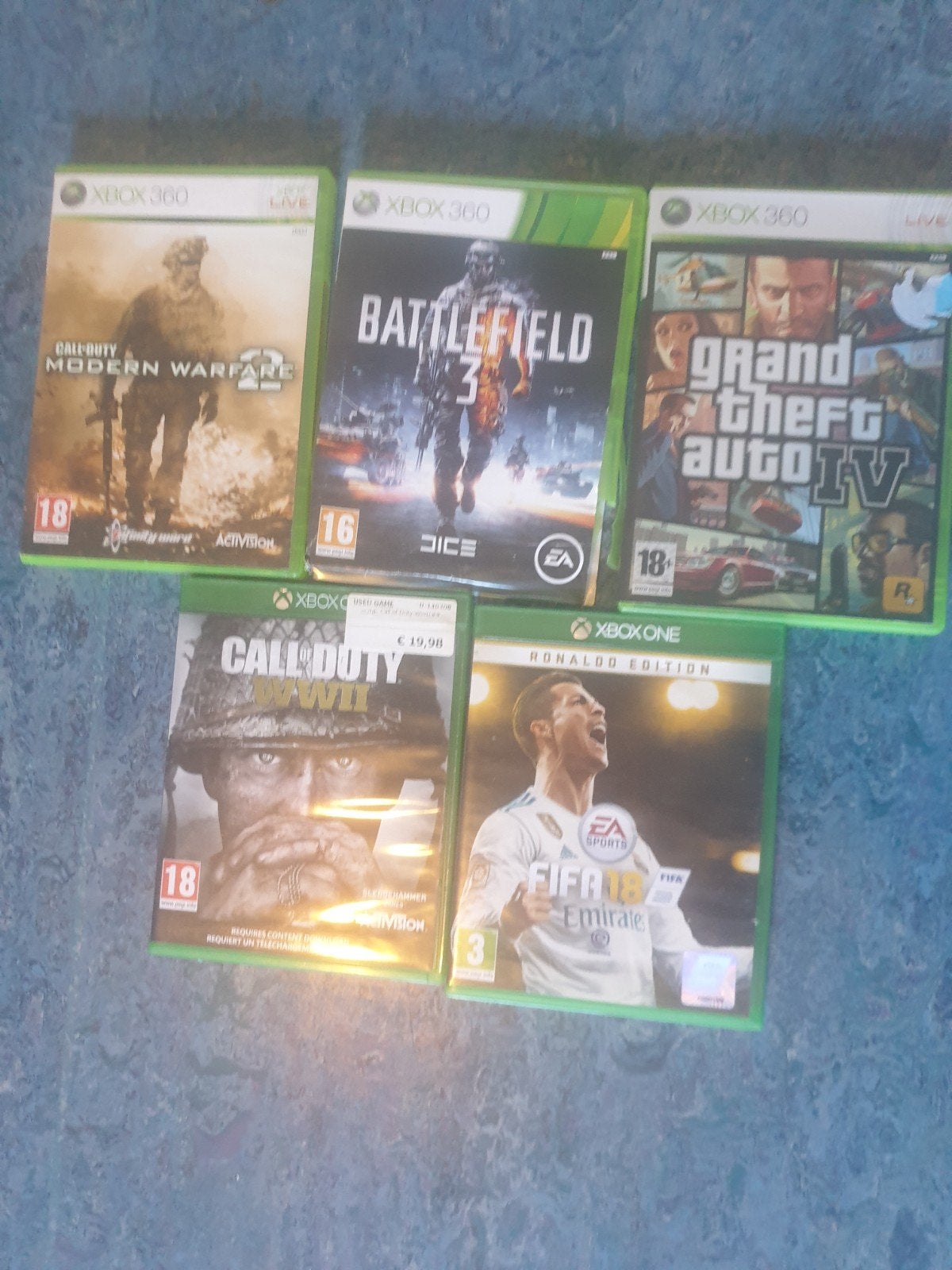 Xbox 360 & Xbox one Games: Call of Duty, Battlefield, GTA,, Spelcomputers en Games, Ophalen, Gebruikt, Vanaf 18 jaar, Shooter