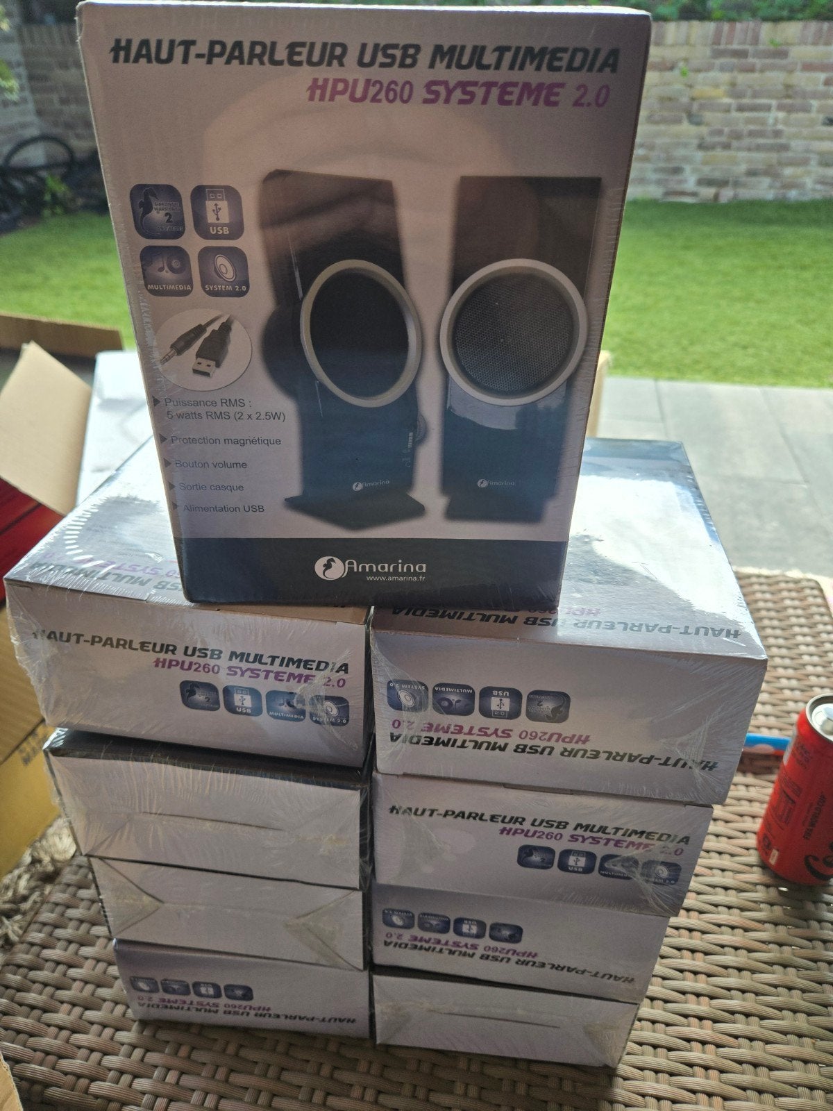 9x Amarina HPU260 USB Multimedia Speakers 2.0, Ophalen